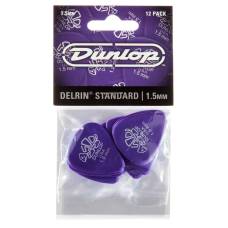 Медиаторы Dunlop 41P1.5 Delrin 500 Standard Plectrum Player's Pack 1.5 mm (12 шт.)