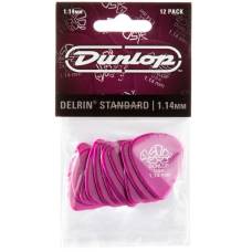 Медіатори Dunlop 41P1.14 Delrin 500 Standard Plectrum Player's Pack 1.14 mm (12 шт.)