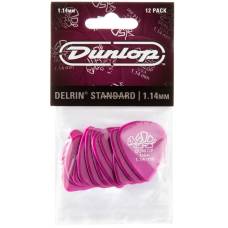 Медіатори Dunlop 41P1.14 Delrin 500 Standard Plectrum Player's Pack 1.14 mm (12 шт.)