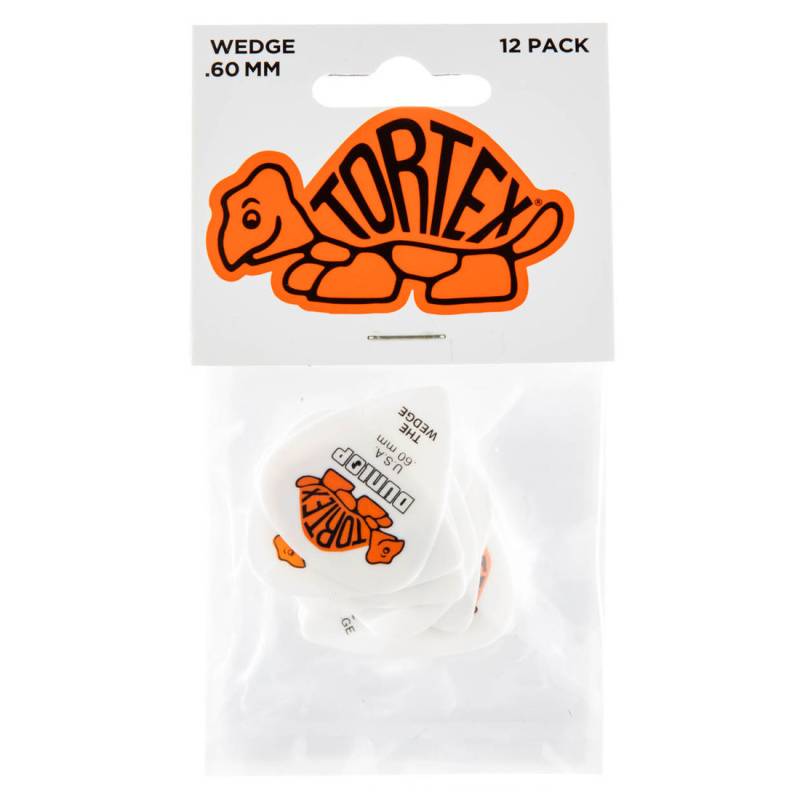 Медиаторы Dunlop 424P.60 Tortex Wedge Player's Pack 0.60 mm (12 шт.)