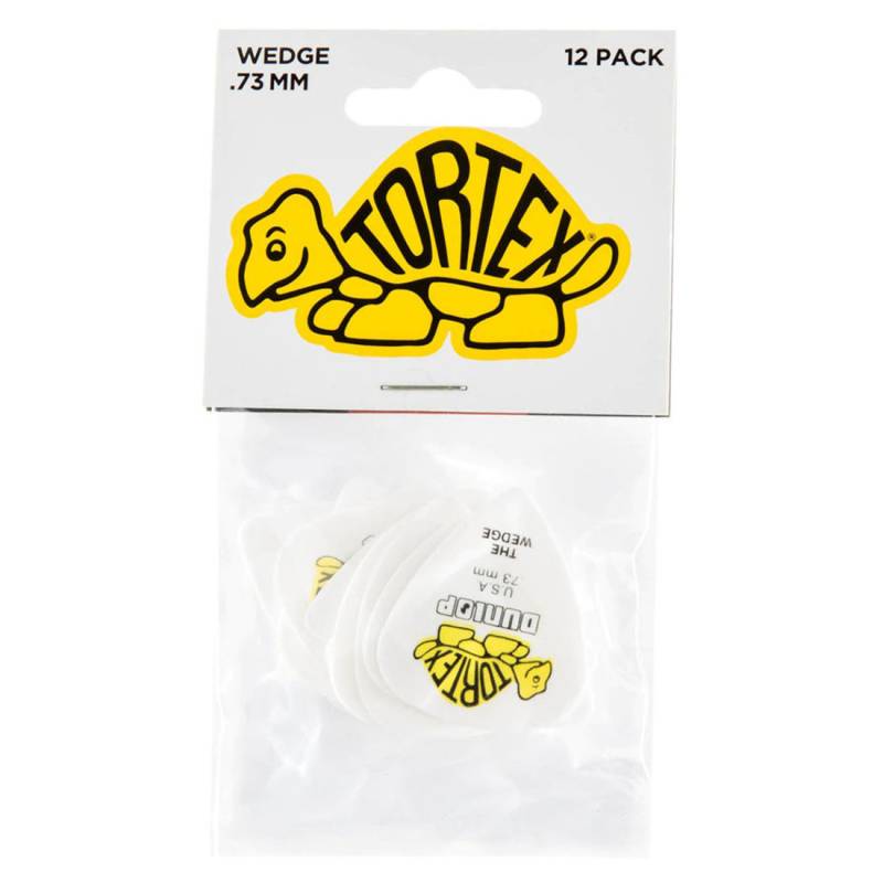 Медиаторы Dunlop 424P.73 Tortex Wedge Player's Pack 0.73 mm (12 шт.)