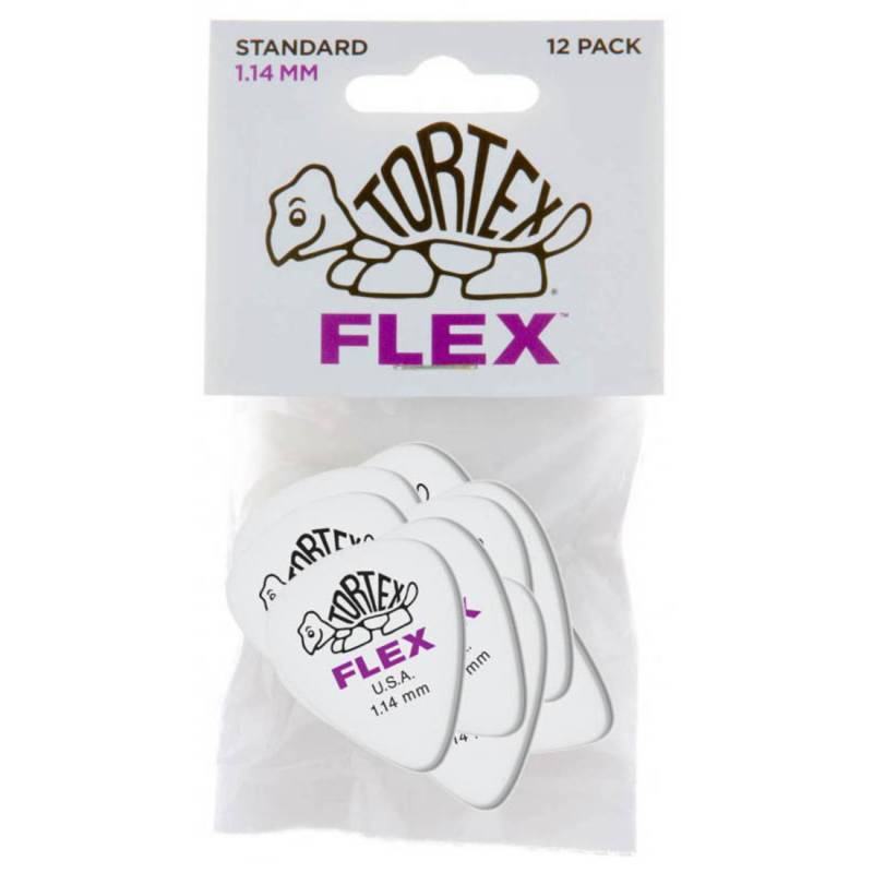 Медіатори Dunlop 428P1.14 Tortex Flex Standard Player's Pack 1.14 mm (12 шт.)
