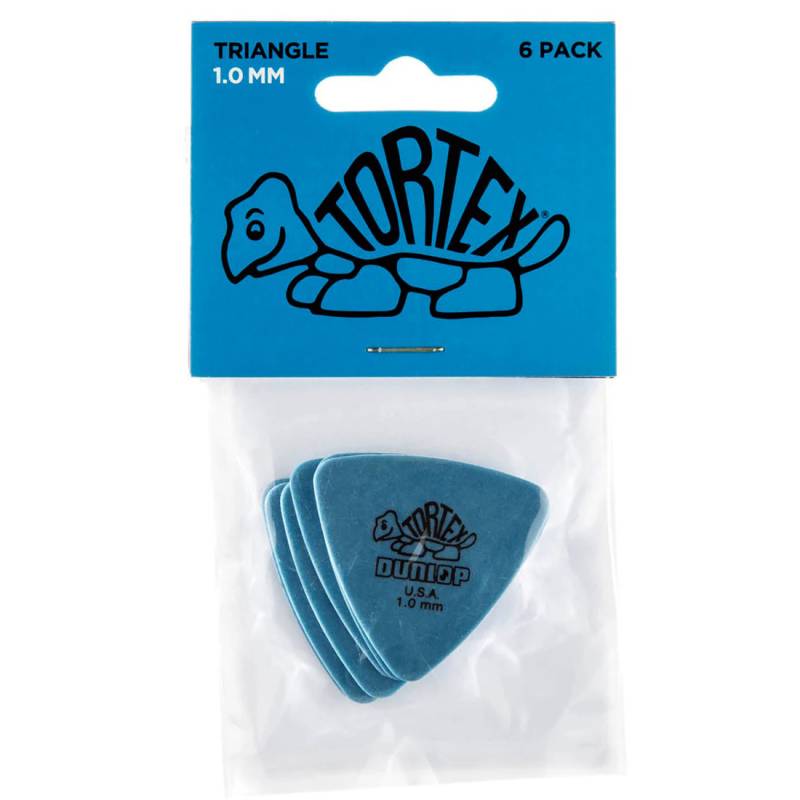 Медіатори Dunlop 431P1.0 Tortex Triangle Player's Pack 1.0 mm (6 шт.)