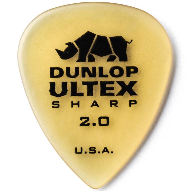 Медиатор Dunlop 4330 Ultex Sharp Guitar Pick 2.0 mm (1 шт.)