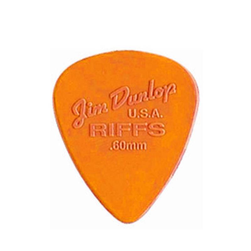Медиатор Dunlop 4350 Riffs Nylon Pick 0.60 mm (1 шт.)