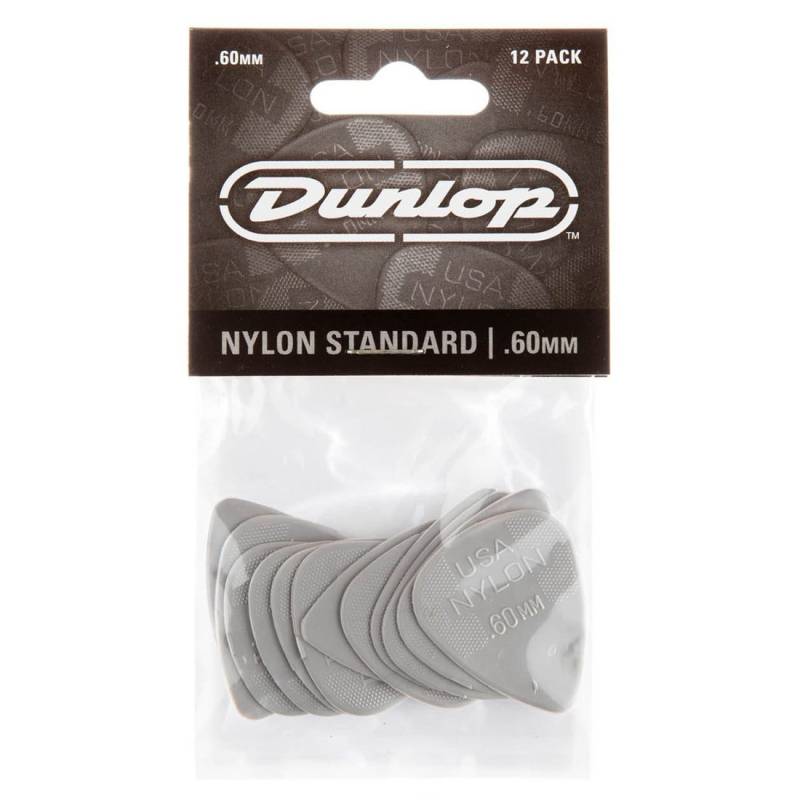 Медиаторы Dunlop 44P.60 Nylon Standard Player's Pack 0.60 mm (12 шт.)