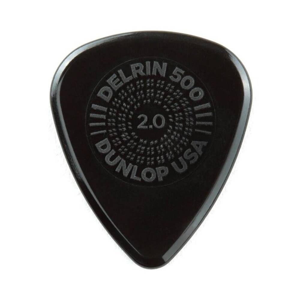 Медіатор Dunlop 4500 Prim Grip Delrin 500 Guitar Pick 2.0 mm (1 шт.)