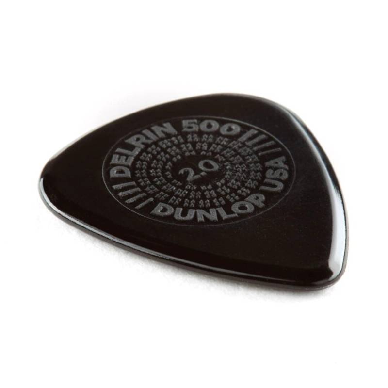 Медиатор Dunlop 4500 Prim Grip Delrin 500 Guitar Pick 2.0 mm (1 шт.)