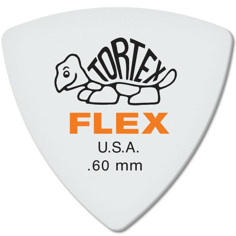Медіатор Dunlop 456R Tortex Flex Triangle Pick 0.60 mm (1 шт.)