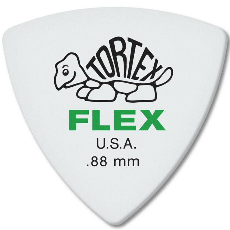 Медиатор Dunlop 456R Tortex Flex Triangle Pick 0.88 mm (1 шт.)