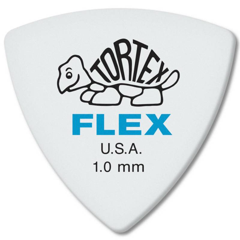 Медиатор Dunlop 456R Tortex Flex Triangle Pick 1.0 mm (1 шт.)