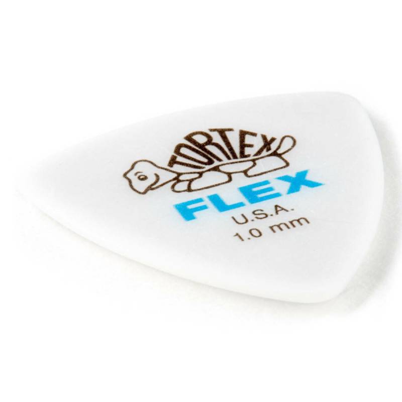 Медиатор Dunlop 456R Tortex Flex Triangle Pick 1.0 mm (1 шт.)