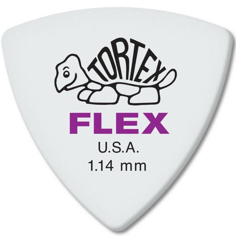 Медіатор Dunlop 456R Tortex Flex Triangle Pick 1.14 mm (1 шт.)