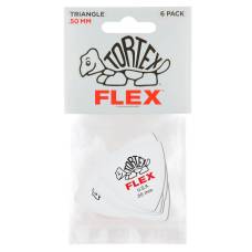 Медіатори Dunlop 456P.50 Tortex Flex Triangle Player's Pack 0.50 mm (6 шт.)