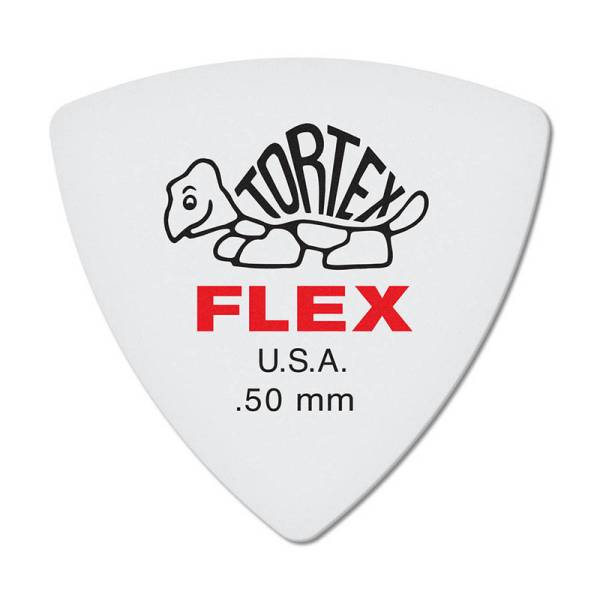Медиаторы Dunlop 456P.50 Tortex Flex Triangle Player's Pack 0.50 mm (6 шт.)