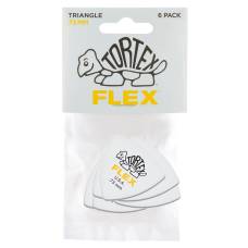Медіатори Dunlop 456P.73 Tortex Flex Triangle Player's Pack 0.73 mm (6 шт.)