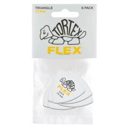 Медіатори Dunlop 456P.73 Tortex Flex Triangle Player's Pack 0.73 mm (6 шт.)