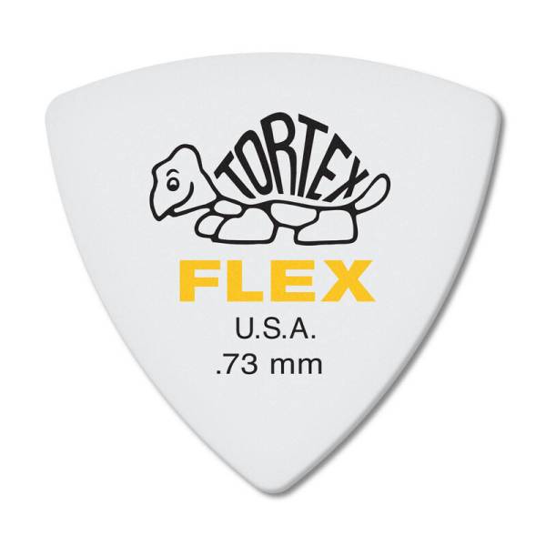 Медиаторы Dunlop 456P.73 Tortex Flex Triangle Player's Pack 0.73 mm (6 шт.)