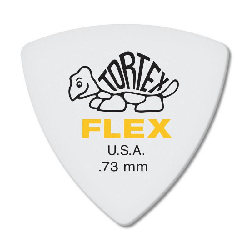 Медиаторы Dunlop 456P.73 Tortex Flex Triangle Player's Pack 0.73 mm (6 шт.)