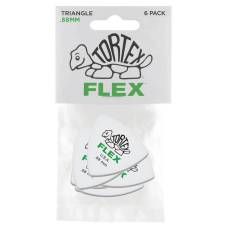 Медіатори Dunlop 456P.88 Tortex Flex Triangle Player's Pack 0.88 mm (6 шт.)