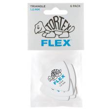 Медиаторы Dunlop 456P1.0 Tortex Flex Triangle Player's Pack 1.0 mm (6 шт.)