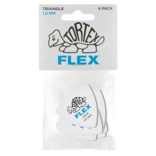 Медіатори Dunlop 456P1.0 Tortex Flex Triangle Player's Pack 1.0 mm (6 шт.)