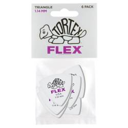 Медіатори Dunlop 456P1.14 Tortex Flex Triangle Player's Pack 1.14 mm (6 шт.)