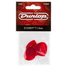 Медиаторы Dunlop 474P1.0 Stubby Jazz Player's Pack 1.0 mm (6 шт.)
