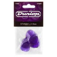 Медіатори Dunlop 474P2.0 Stubby Jazz Player's Pack 2.0 mm (6 шт.)