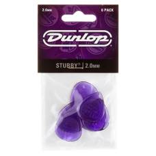 Медиаторы Dunlop 474P2.0 Stubby Jazz Player's Pack 2.0 mm (6 шт.)