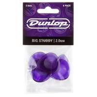 Медіатори Dunlop 475P2.0 Big Stubby Player's Pack 2.0 mm (6 шт.)