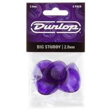 Медіатори Dunlop 475P2.0 Big Stubby Player's Pack 2.0 mm (6 шт.)