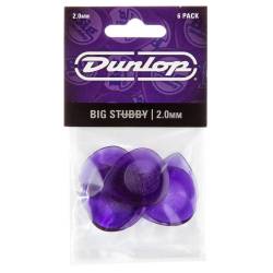 Медіатори Dunlop 475P2.0 Big Stubby Player's Pack 2.0 mm (6 шт.)