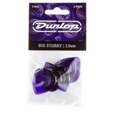 Медиаторы Dunlop 475P3.0 Big Stubby Player's Pack 3.0 mm (6 шт.)