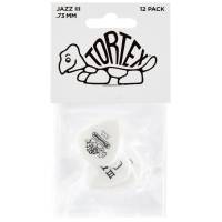 Медіатори Dunlop 478P0.73 Tortex White Jazz III Player's Pack 0.73 mm (12 шт.)