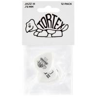 Медіатори Dunlop 478P0.73 Tortex White Jazz III Player's Pack 0.73 mm (12 шт.)