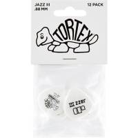Медиаторы Dunlop 478P0.88 Tortex White Jazz III Player's Pack 0.88 mm (12 шт.)