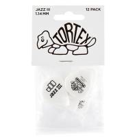 Медіатори Dunlop 478P1.14 Tortex White Jazz III Player's Pack 1.14 mm (12 шт.)
