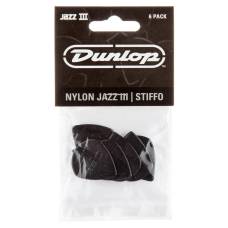 Медіатори Dunlop 47P3S Jazz III Stiffo Player's Pack (6 шт.)