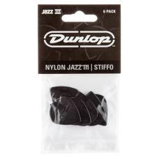 Медиаторы Dunlop 47P3S Jazz III Stiffo Player's Pack (6 шт.)