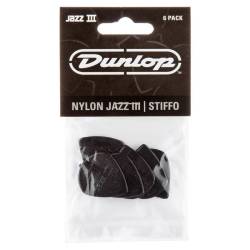 Медіатори Dunlop 47P3S Jazz III Stiffo Player's Pack (6 шт.)