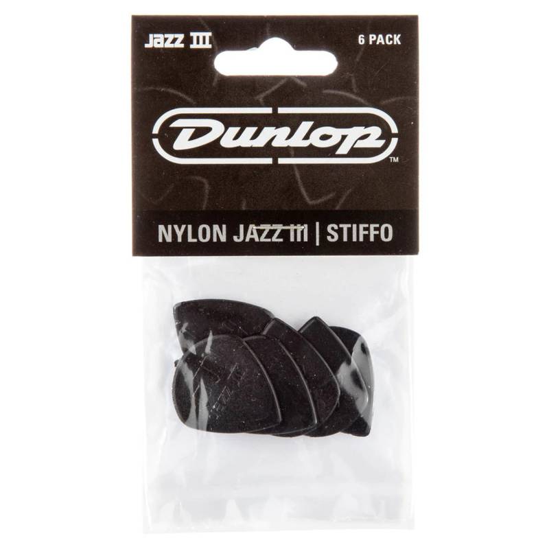 Медиаторы Dunlop 47P3S Jazz III Stiffo Player's Pack (6 шт.)