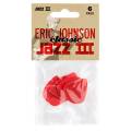 Медіатори Dunlop 47PEJ3N Eric Johnson Jazz III Player's Pack (6 шт.)