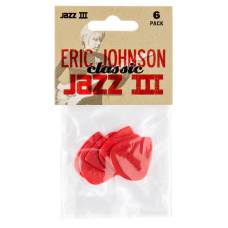Медиаторы Dunlop 47PEJ3N Eric Johnson Jazz III Player's Pack (6 шт.)