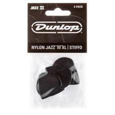 Медиаторы Dunlop 47PXLS Nylon Jazz III Player's Pack 1.38 mm (6 шт.)