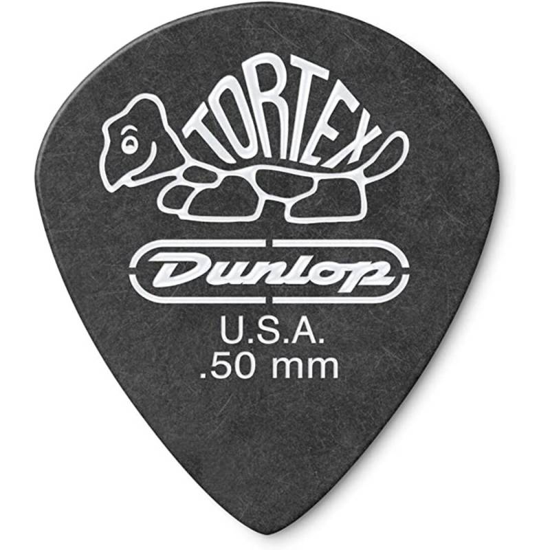 Медиаторы Dunlop 482P0.50 Tortex Pitch Black Jazz III Player's Pack 0.50 mm (12 шт.)