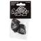 Медіатори Dunlop 482P1.0 Tortex Pitch Black Jazz III Player's Pack 1.0 mm (12 шт.)