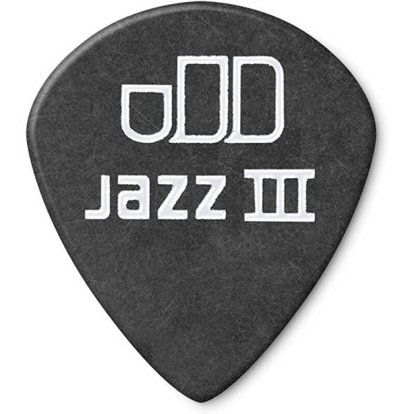 Медіатори Dunlop 482P1.14 Tortex Pitch Black Jazz III Player's Pack 1.14 mm (12 шт.)