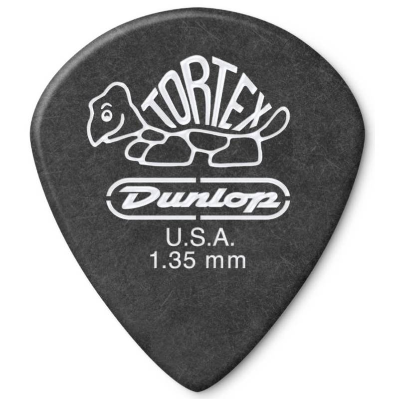 Медиаторы Dunlop 482P1.35 Tortex Pitch Black Jazz III Player's Pack 1.35 mm (12 шт.)