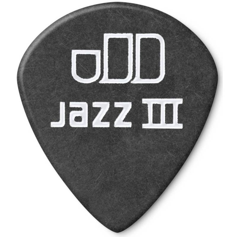 Медиаторы Dunlop 482P1.35 Tortex Pitch Black Jazz III Player's Pack 1.35 mm (12 шт.)